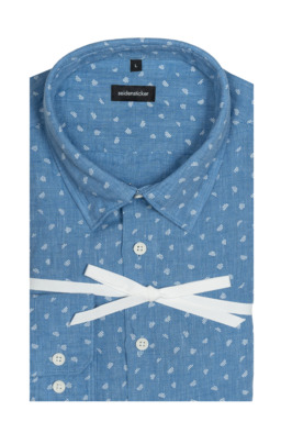 Фото рубашки Прямой силуэт Рубашка SEIDENSTICKER, цвет голубой