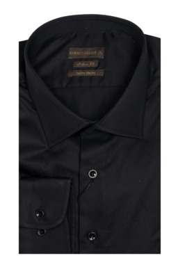 Фото рубашки Milano Fit Рубашка ENRICO CERINI, цвет черный
