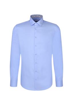 Фото рубашки Shaped Fit Рубашка SEIDENSTICKER, цвет голубой