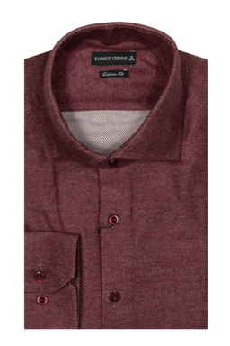 Фото рубашки Fashion Fit Рубашка ENRICO CERINI, цвет бордовый