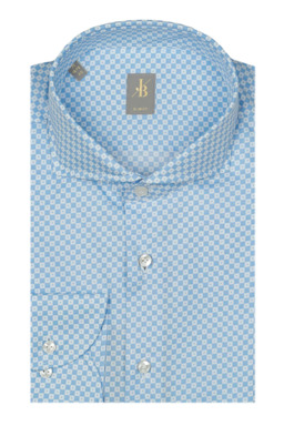 Фото рубашки Полуприлегающий силуэт Рубашка JACQUES BRITT, цвет голубой