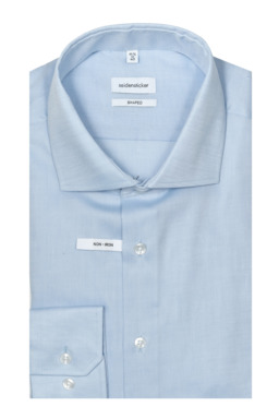 Фото рубашки Shaped Fit Рубашка SEIDENSTICKER, цвет голубой