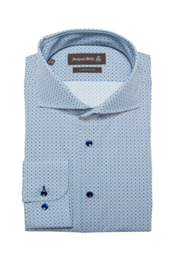 Фото рубашки Custom Fit Рубашка JACQUES BRITT, цвет голубой