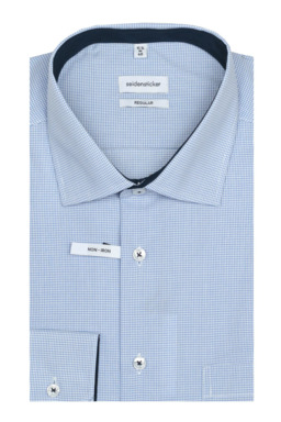 Фото рубашки Прямой силуэт Рубашка SEIDENSTICKER, цвет голубой