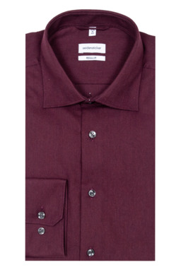 Фото рубашки Прямой силуэт Рубашка SEIDENSTICKER, цвет бордовый
