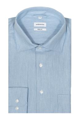 Фото рубашки Прямой силуэт Рубашка SEIDENSTICKER, цвет голубой