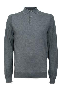 Джемпер-поло ENRICO CERINI 244014/ANTRASIT
