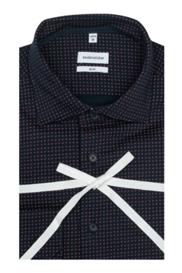 Фото рубашки Полуприлегающий силуэт Рубашка SEIDENSTICKER, цвет синий