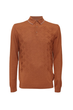 Поло ENRICO CERINI 214103/TERRA-COTTA